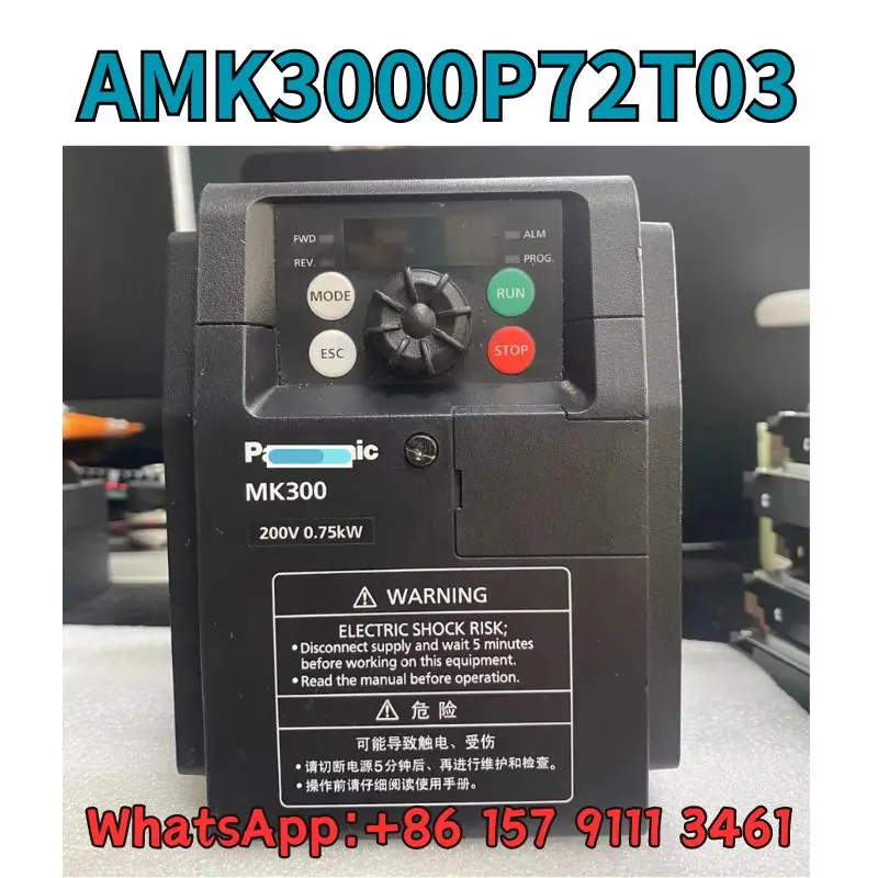 

Used Frequency converter AMK3000P72T03 Test OK Fast Shipping