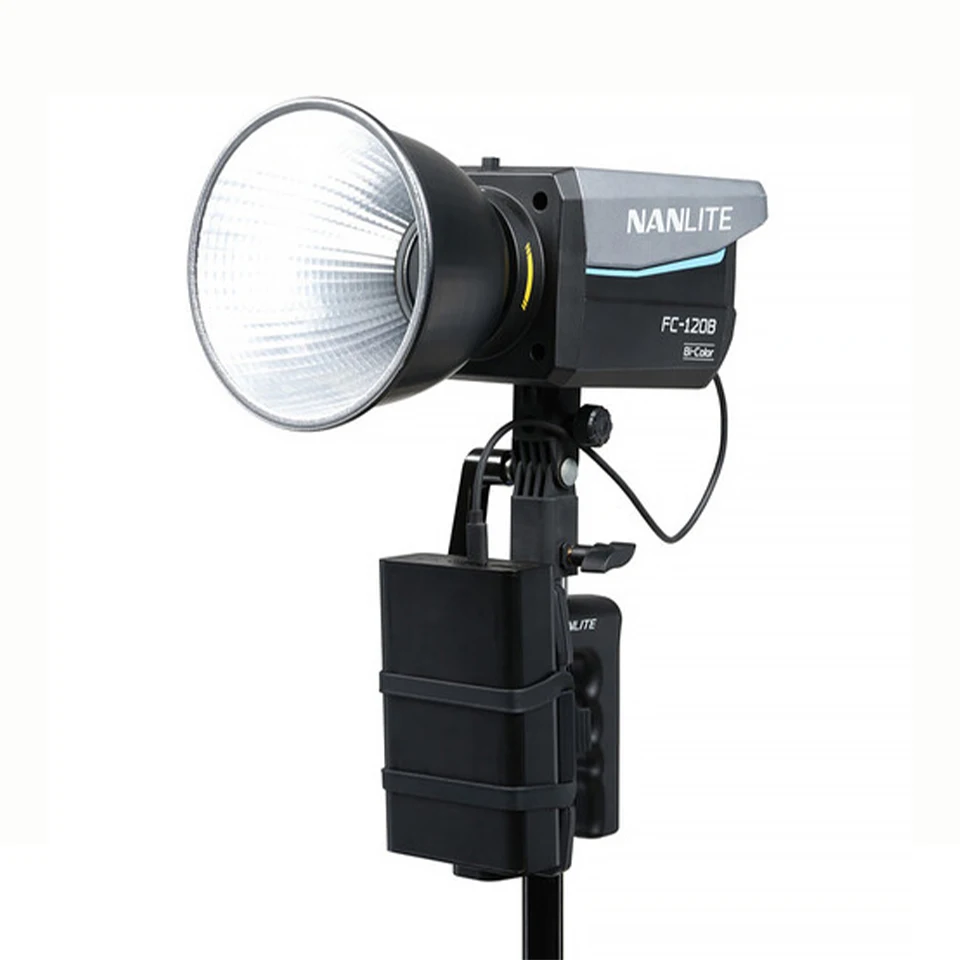 Nanlite BT-BG-PB Power Bank Battery Grip for FC-60B and FC-120B Support Handheld or with the Light Frame Installation