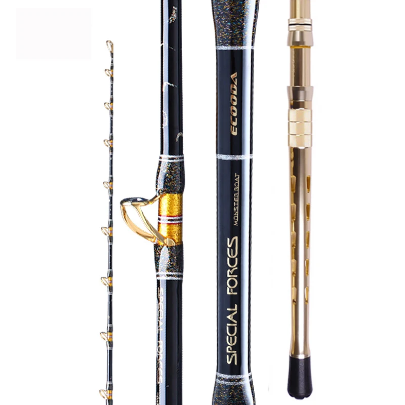 

ECOODA ESFB 2.1-2.4m Deep Drop Fishing Rod Drag Power 35-52 Spinning Boat Rod