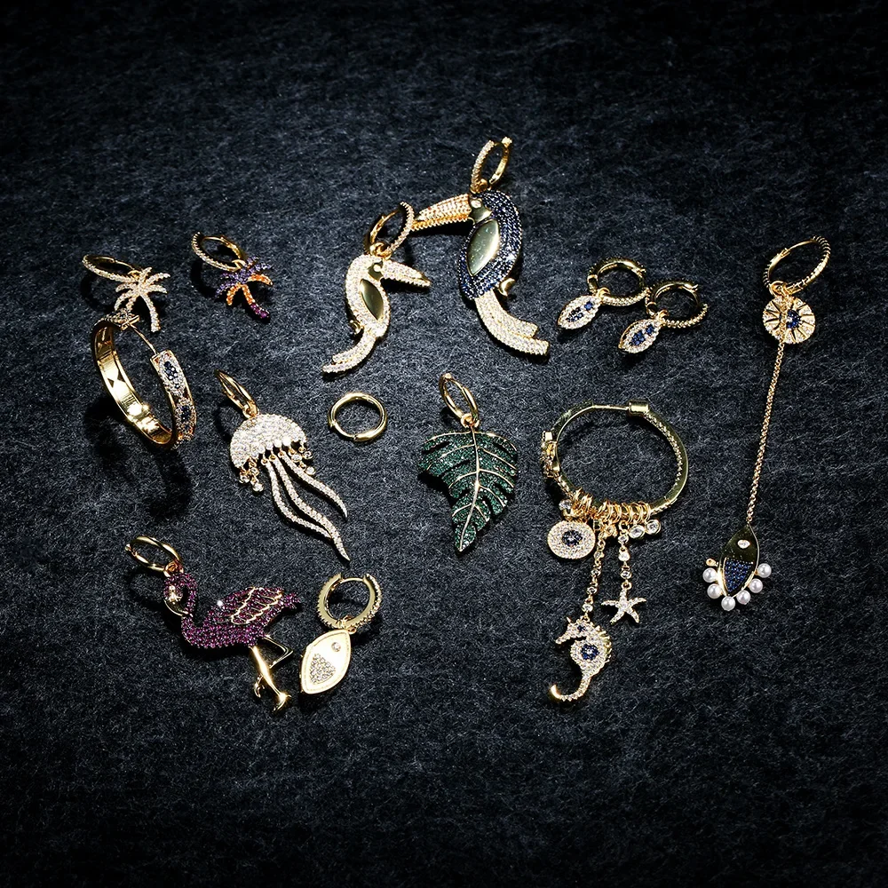 

LIDU, высокое качество, серебро 925 пробы, бриллиантовая птица, тропический ветер, изысканные украшения Монако, подарки для друзей