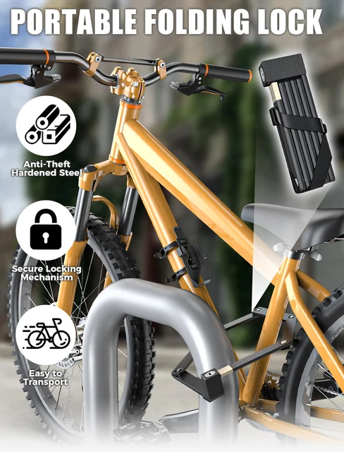 Kryptonite Kryptolok 610 S Folding Lock Secure Your Bike In No