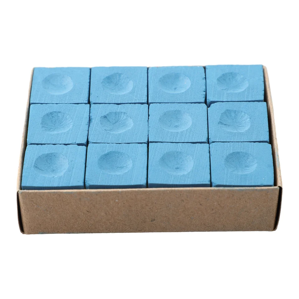 Craie Pour Queue De Billard - Cube 2,2 Cm, Haute Performance, Avec Boîte De Rangement En Acrylique