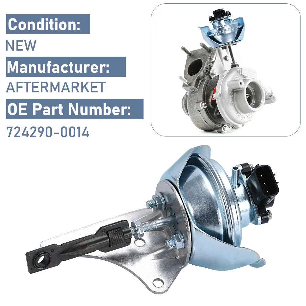 Turbocharger Parts Turbo turbocharger wastegate actuator with sensor For 07-on Ford C-Max Focus Galaxy Kuga Mondeo S-Max Volvo C30 S40 V50 V70