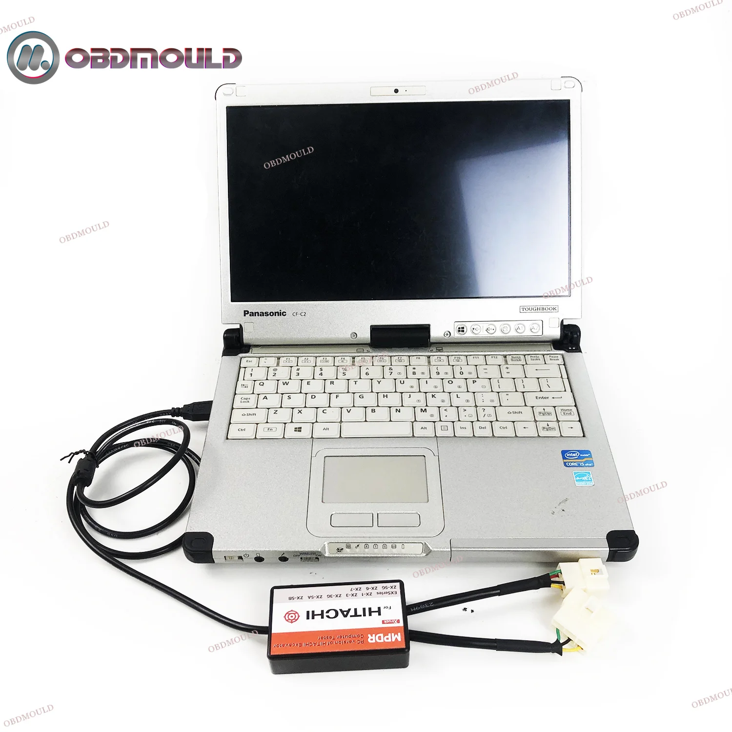 専用！！ Dr Zx 日立掘削機診断ツール接続掘削機 + CF19/C2 ラップトップ用