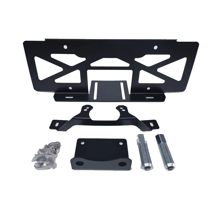 Car Rear Registration Plate Spare Tire License Plate Bracket for Jeep Wrangler JK 07-17 JL 2018-2022