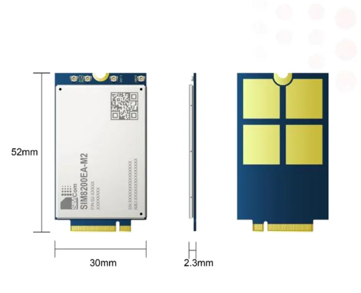 Рисунок 2 - Новый SIMCOM SIM8380G-M2 5G module mmWave