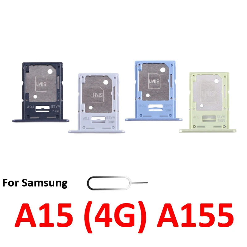 Samsung Galaxy A15 SIM and Micro SD Card Slot Holder - Black/Blue