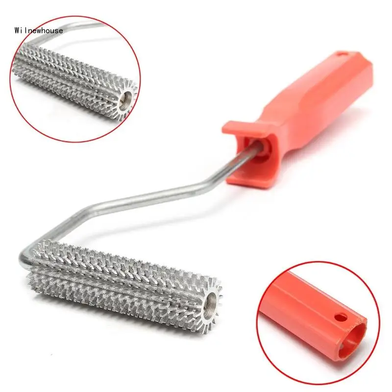 Bubble Paddle Tool 75x21mm Laminating Bubble Roller Aluminum Alloy Fiberglass Paddle Roller Bubble Tool