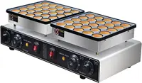 Dutch Pancake Baker, 50PCS 1900W Commercial Electric Nonstick Waffle Maker Machine ， 1.8 Inches Pancake Maker Machine Dutch Poff 2