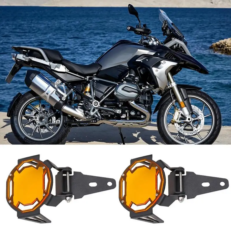 

Motorcycle Flipable Fog Light Lamp Protector Guard Lamp Cover For R1200GS F800GS R1250GS F850GS F750GS