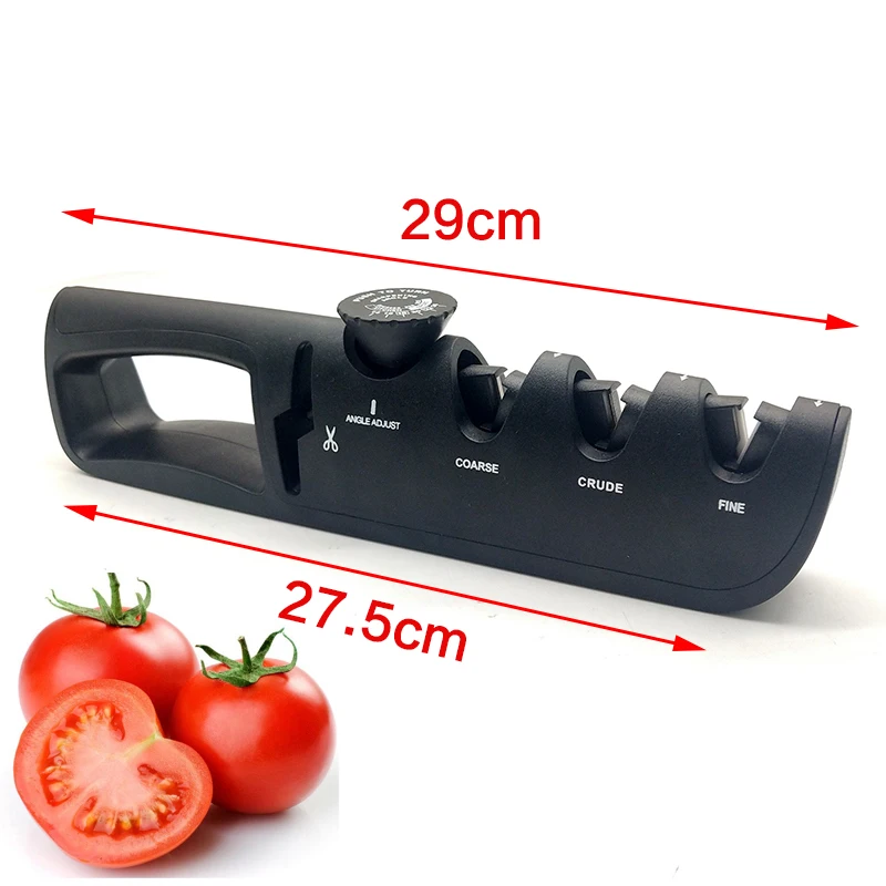 Sharpener Diamond kitchen Tools stainless steel sharpening knife sharpener for knife scissors stoning slicker with box