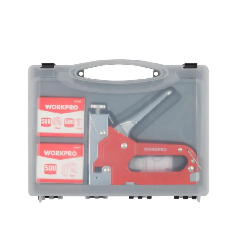 WORKPRO WP223005 3-in-1 스테이플 건 세트 4-14MM 공구 액세서리