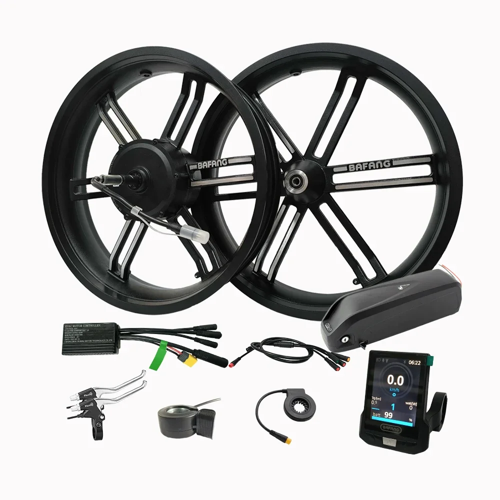 BAFANG Ebike 20x4 Front Rear Wheel Set In-wheel Motor 36v 250w Hub