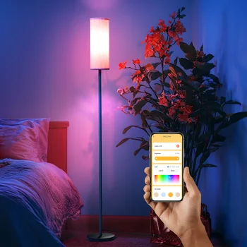 63 - inch Modern Floor Lamp with Voice Control 1