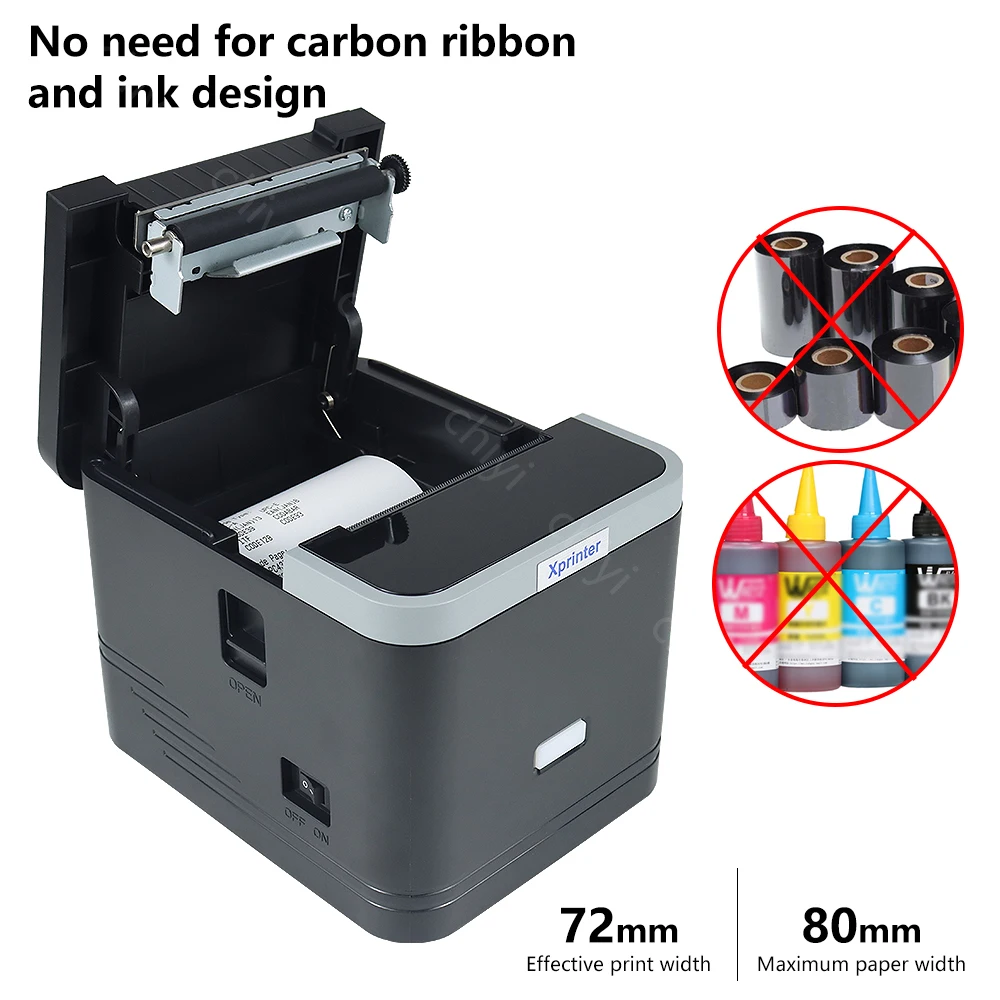 Xprinter 80mm Portable Receipt Printer T83M USB/LAN With Auto