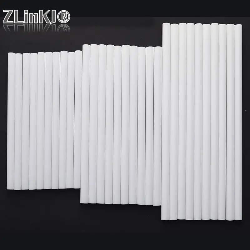 10Pcs Cake Dowels White Plastic Cake Support Rods Round Dowels Straws Reusable