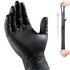 Heavy Duty Nitrile Gloves 8Mil Extra Thick Mechanic Home Garden Disposable Glove with Textured Grip Antislip Safety Work Gloves 3