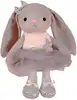 Soft Stuffed Animal Cute Long Ear Bunny Plush Doll Toys Kawaii Ballet Rabbit Plush Toy for Kids Baby Sleeping Plushie Pillow Toy 6