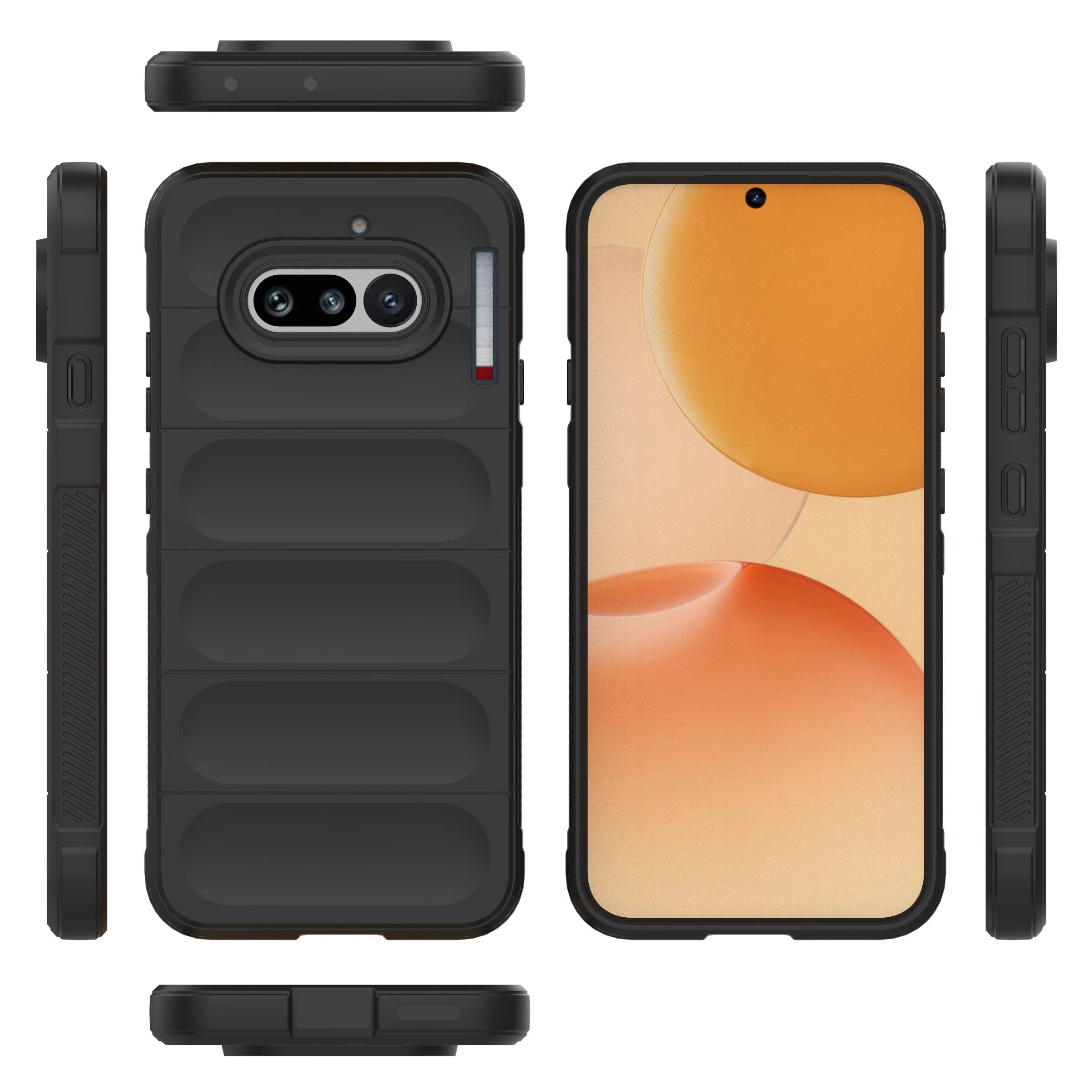 Shockproof Anti-Knock Soft Rubber Phone Case
