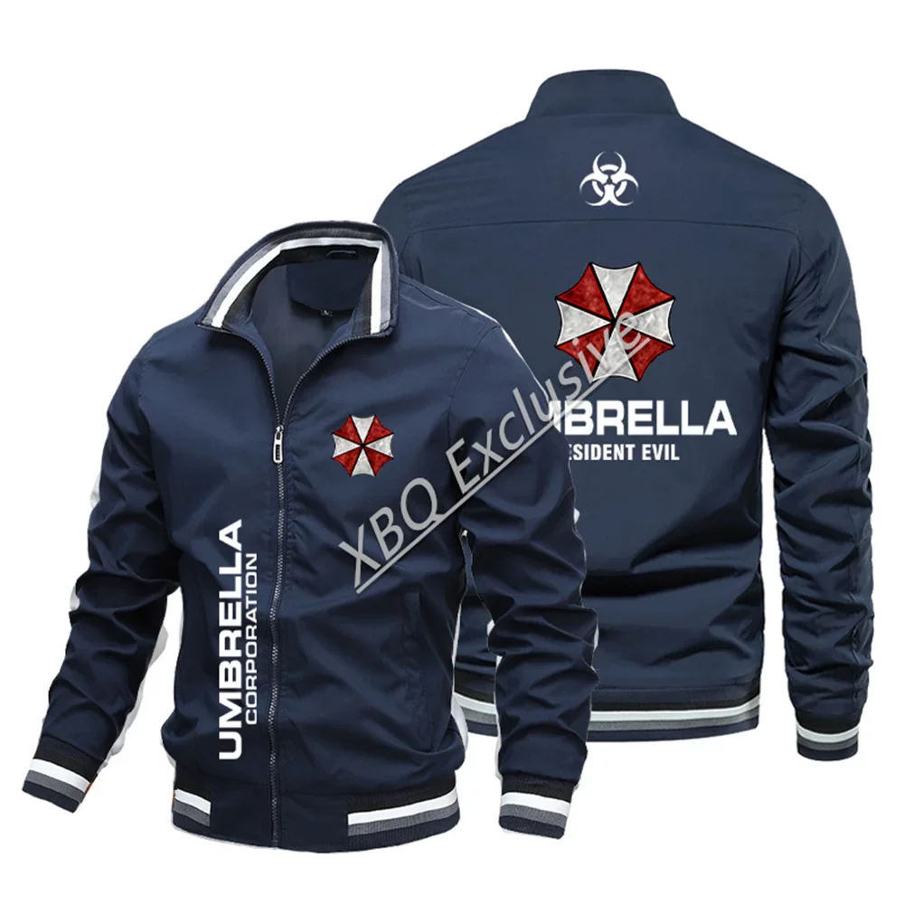 2024new Men's Thin Baseball Jacket Locomotive Jacket with Umbrella Corporation Logo For Four Seasons New Fashion 2 S08bd750353814ce484ccadb3cb9b07a7T