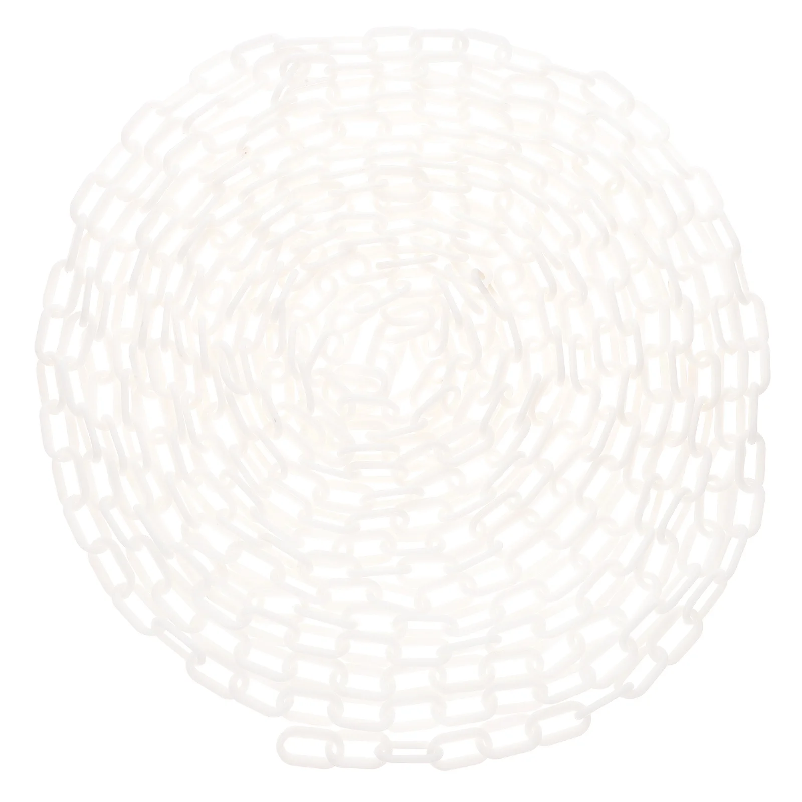 Warning Chain Links Safety for Barrier Plastic Crowd Control White Road Barriers