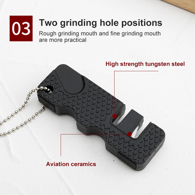 Durable Hook Sharpener Outdoor Multi Tools Carbide Knife Whetstone Pocket  Ceramic Sharpen Knife Sharpener Scissor Sharpen - AliExpress