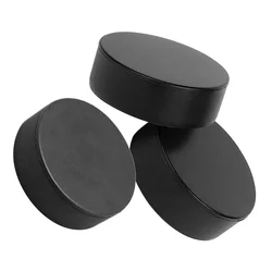 3Pcs Practical Professional Hockey Pucks Ice Hockey Race Use Puck Hockey Competition Puck Professional Hockey Pucks Supply