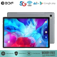 BDF New 5G Pad 10.1 Inch Android Tablets Octa Core 8GB RAM 256GB ROM 4G LTE 5G WiFi Tablet Pc Double SIM Card HD Display 6000mAh 1