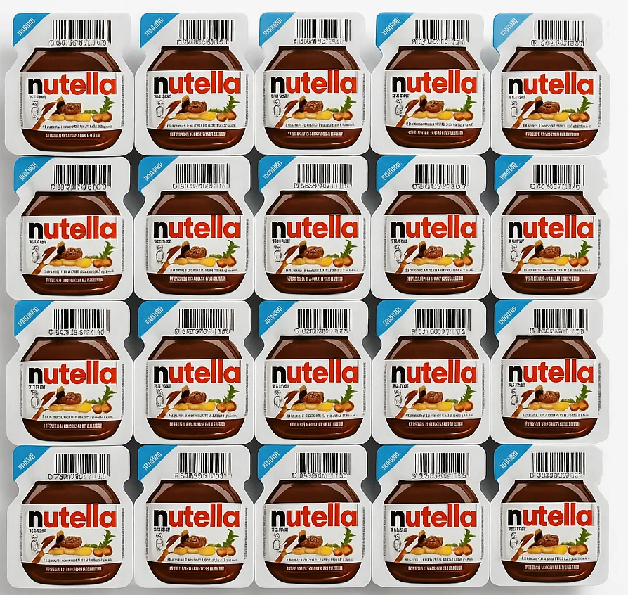 Nutella mini porcje 15 g × 30 sztuk na rynek włoski z Polski za $11.17 / ~41zł