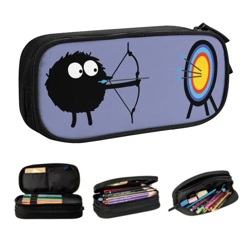 

Archery Target Pencil Case for Boys Gilrs Large Capacity Archer Bow Hunting Lover Pen Box Bag Stationery