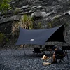 GERC Black Butterfly Canopy Waterproof Sun Protection Outdoor Camping Portable Large Area Arch Tent 3