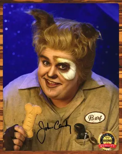 

John Candy-Spaceballs-Автограф Reprint-металлический знак