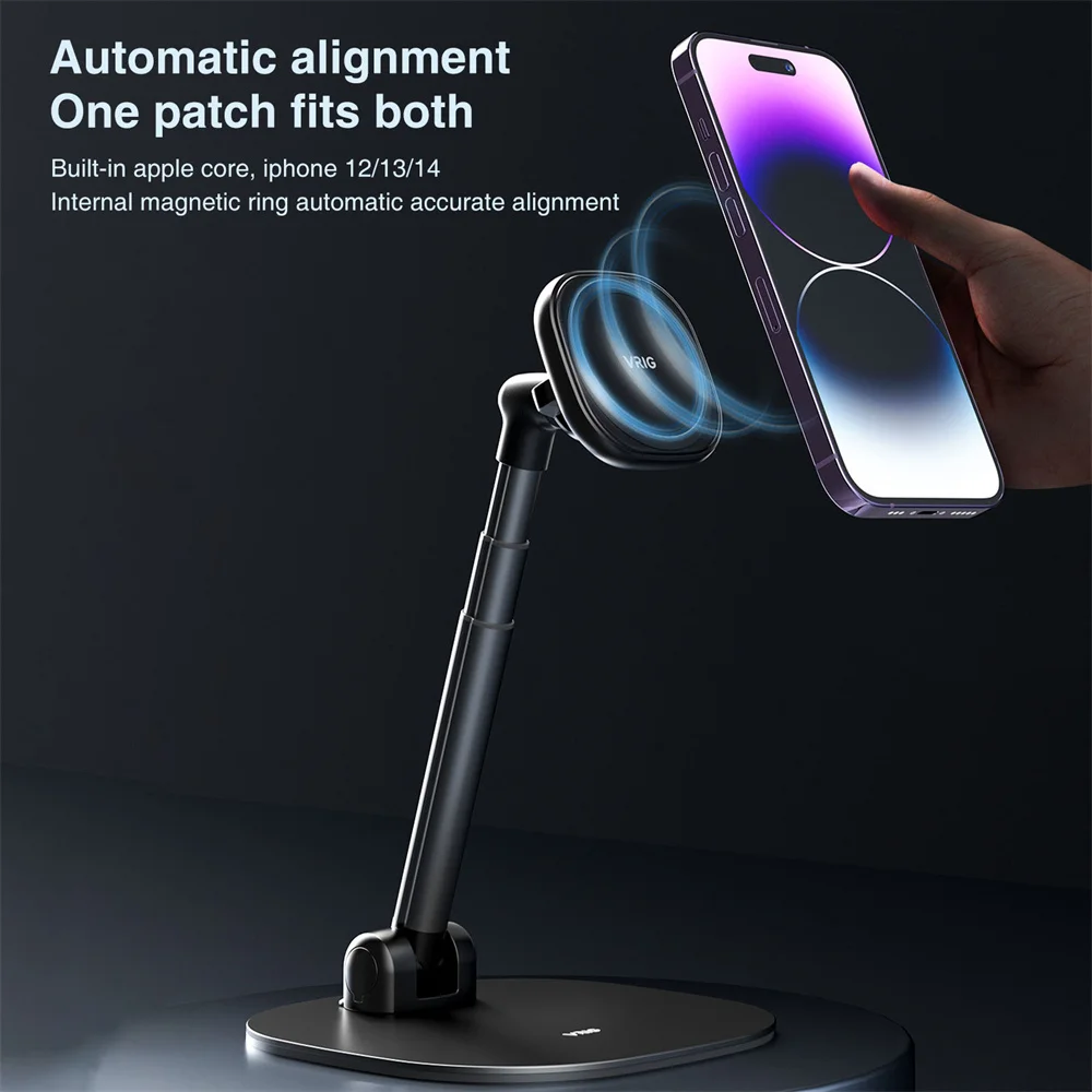 New for Magsafe Stand Holder Desktop Magnetic Phone Holder Stand Smartphone Bracket for Iphone 12 13 Mini Pro Max Phone Mount