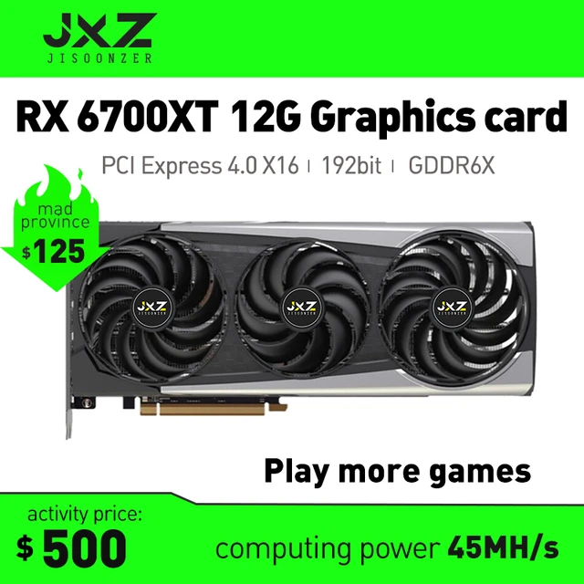 Sapphire RX 6700 XT 6700XT RX6700 Nitro 12GB GPU Video Card AMD Radeon  RX6700XT Graphics Cards Desktop PC Computer Game Used - AliExpress