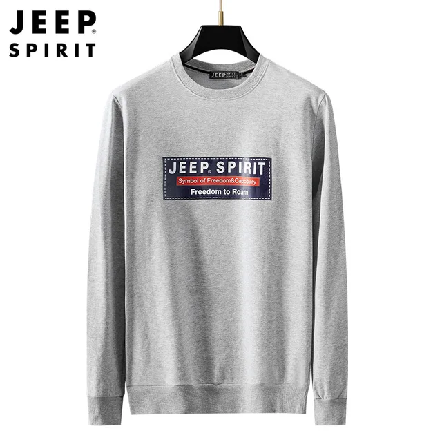 [최신|인기상품]지프 맨투맨 남자 => JEEP SPIRIT 남성용 스웨터: 심플한 엘레강스와 편안함의 조화 [ChinaNOW | 추천상품]
