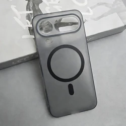 MagSafe Draadloze Oplader Zachte TPU Matte Camera Beschermhoes