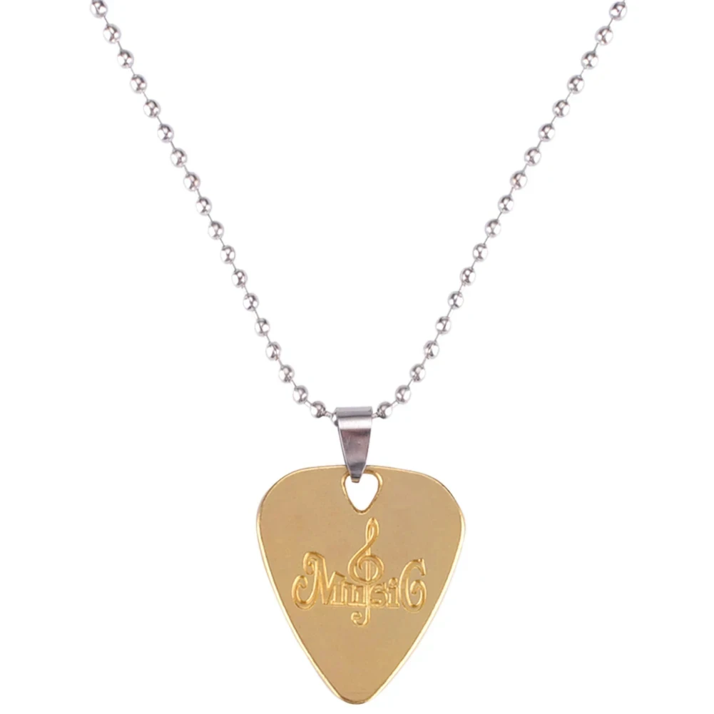 Guitar picks Miwayer metal guitar pick Zinc alloy pick necklace pendant plectrum For electric guitar musical instrument parts accessories