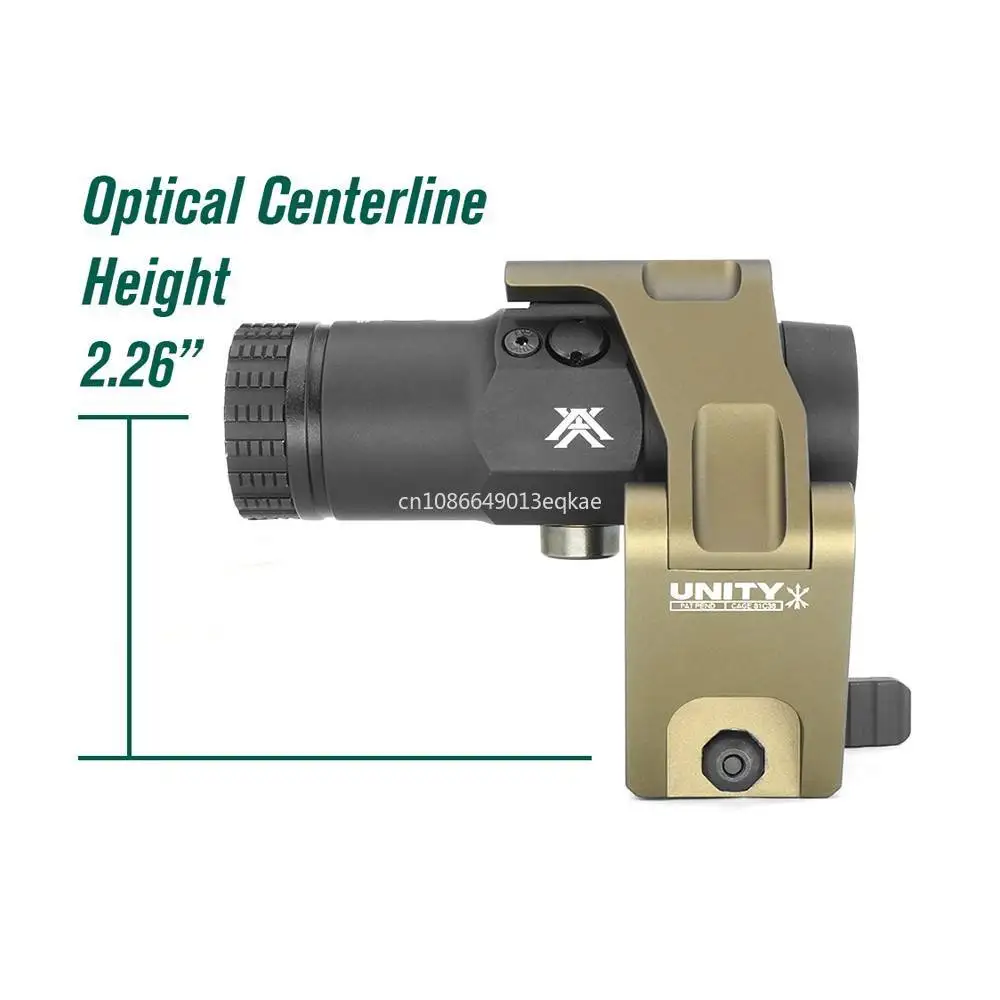 Tactical Metal Unity FTC OMNI Magnifier Mount With FAST QD Lever 2.26" Optical Height Sight Scope Mounts With Original Markings rifle scope mount scope mount adapter