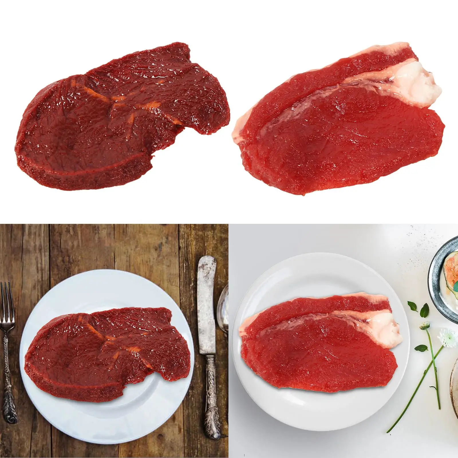 Realistic Simulation Meat Lifelike Fake Artificial Meat Model Hotel party Display Photography Props food model,food photography props