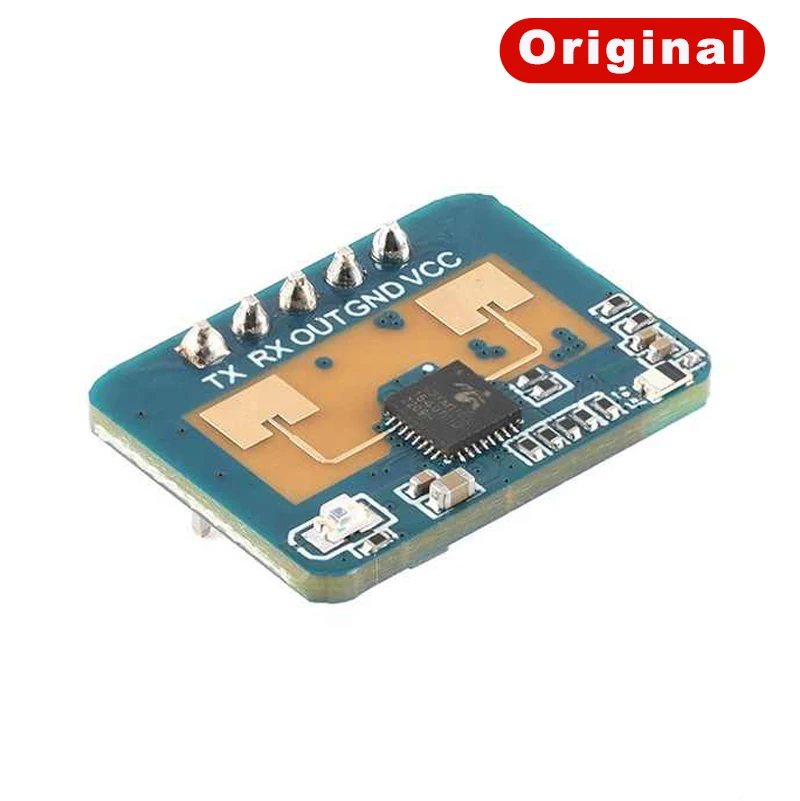 LD2410C 24Ghz 인간 존재 센서 HLK-LD2410C 24G 밀리미터 비접촉 심장 박동 모션 감지 웨이브 레이더 센서 모듈