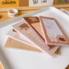 Cookie Scarf Little Bear Long Note Book Cookie Cute Bear Tearable Message Note Memo Book 5