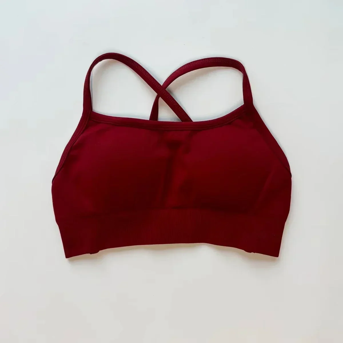Strappy Backless Sports Bra for Women