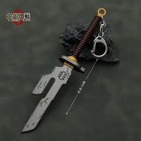 Jujutsu Kaisen Anime Figure Weapon Fushiguro Toji Peripheral Metal Material Game Weapon Model Samurai Sword Gifts Toys Game 2