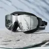 Fashion Electroplating Swimming Goggles Large Frame Gradient Lenses Anti-fog HD Waterproof Adults Professional Swim Glasses 3
