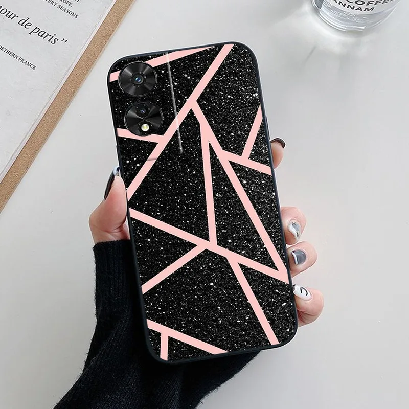 Fashionable Soft Silicone Back Cover - Cute and Stylish Protective Case