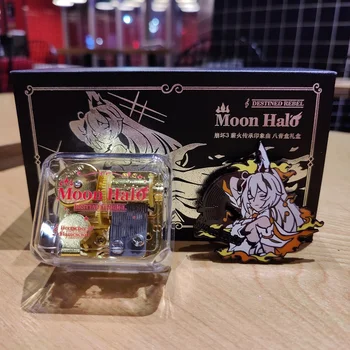 Музыкальная шкатулка игры Honkai Impact 3 с знаком киана каслана из аниме Луна фигура Halo Коллекционная модель кукла игрушка фигурка для детей пода...