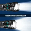 Powerful XHP50 LED Flashlight Waterproof Torch With Side Light 7 Modes Camping Fishing Lantern Type C Rechargeable Zoom Lamp 3
