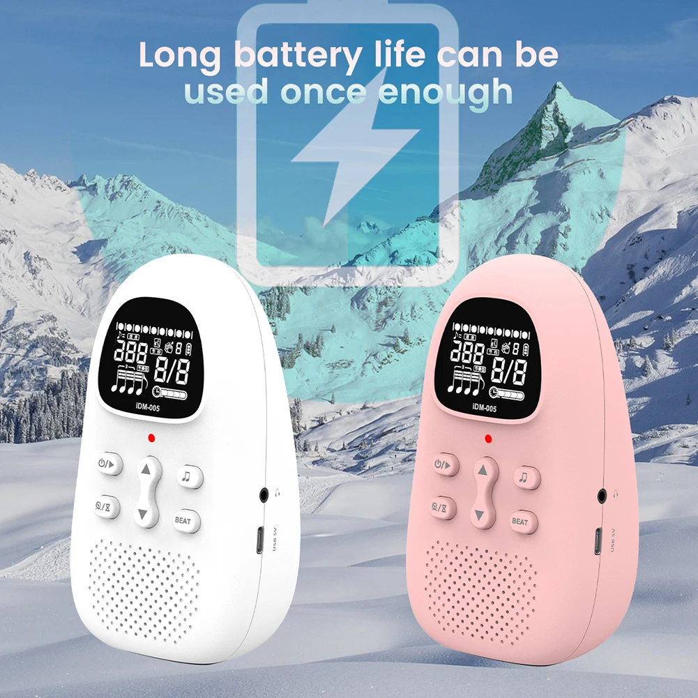 

Цифровой электронный метроном с регулируемой громкостью и точным ритмом, простой в эксплуатации, с подсветкой высокой четкости, ЖК-экран, метроном