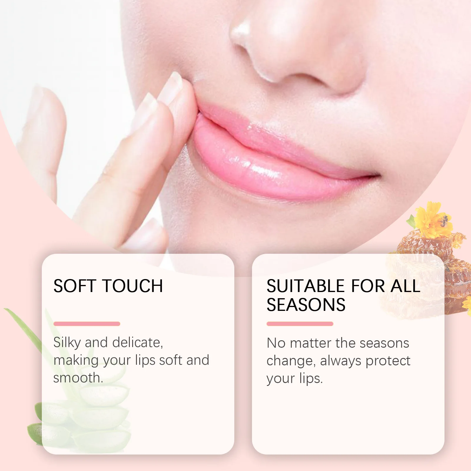 Lip Balm Deep Moisturizing Glaze Smoothing Lip Lines Prevent Dry Cracked Long-Lasting Nourish Waterproof Daily Lip Care Makeup 4