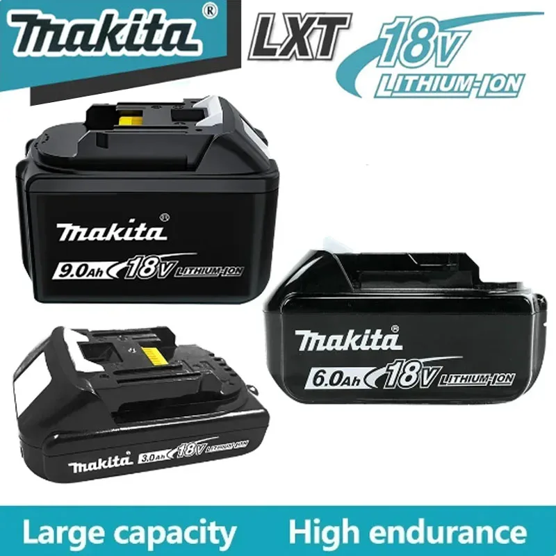 rechargeable battery 100% original Makita 18V 9.0Ah Rechargeable Battery For Makita BL1830 BL1830B BL1840 BL1840B BL1850 BL1850B Power Tools
